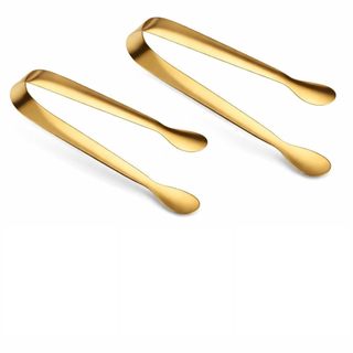Pegador De Gelo Elegante Dourado P/ Festas Decoração Luxo