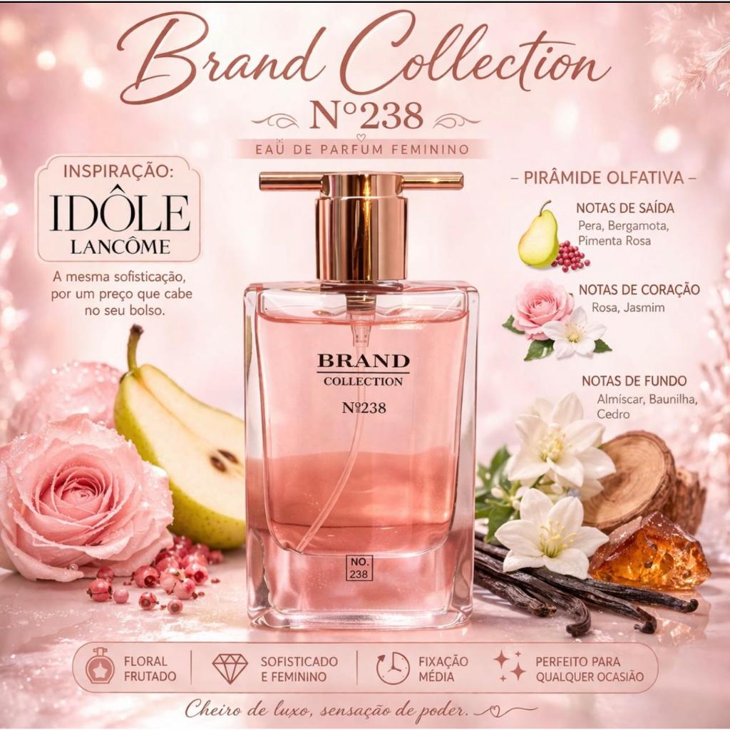 Perfume feminino Brand collection 238 idole miniatura envio imediato perfume para mulheres luxo