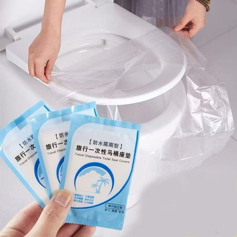 Capas Higiênicas Descartáveis para Assento Sanitário, Proteção Prática para Banheiros Públicos