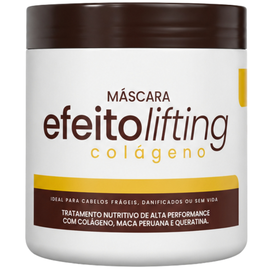 Máscara Efeito Lifting Colageno 500g Hidro-nutrição Eaê
