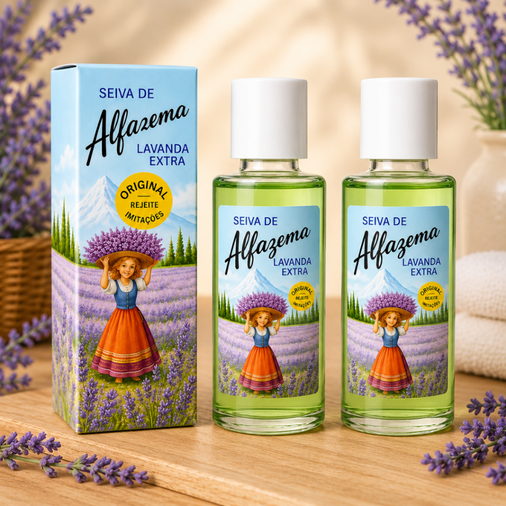 Colônia Seiva de Alfazema Lavanda Extra 118ml – Original 2 Unidades