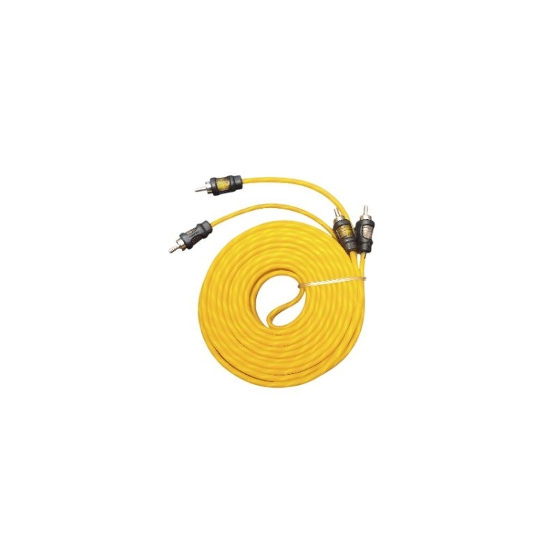 Cabo RCA 5 Metros Blindado Automotivo Som Profissional Carro Cobre Puro Flexivel Vipertron
