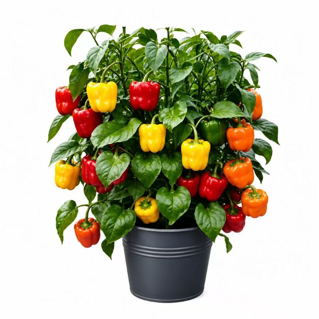 A-II sementes pimentao vermelho e amarelo com manual de cultivo pronta entrega envio 24h