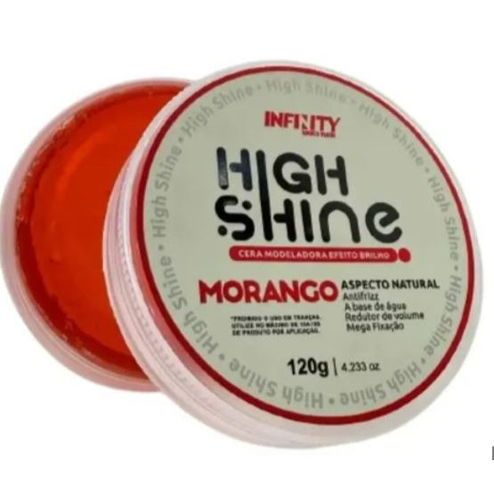 Pomada Modeladora Cera Infinity: Uva, Maçã Verde, Melancia e morango  160g