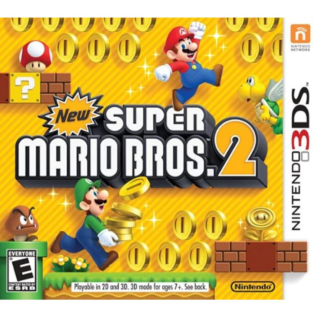New Super Mario Bros 2 3DS Midia Fisica