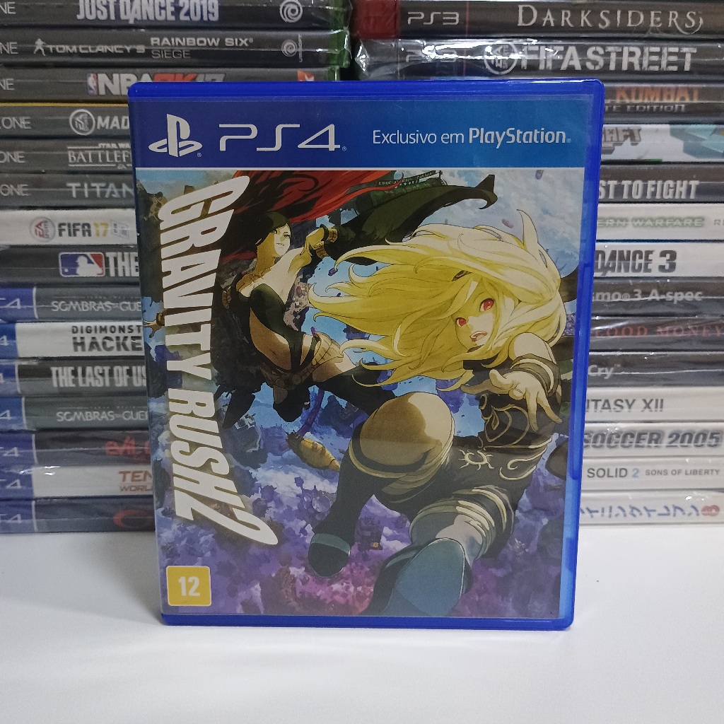 Gravity rush 2- jogo de PS4 original mídia física