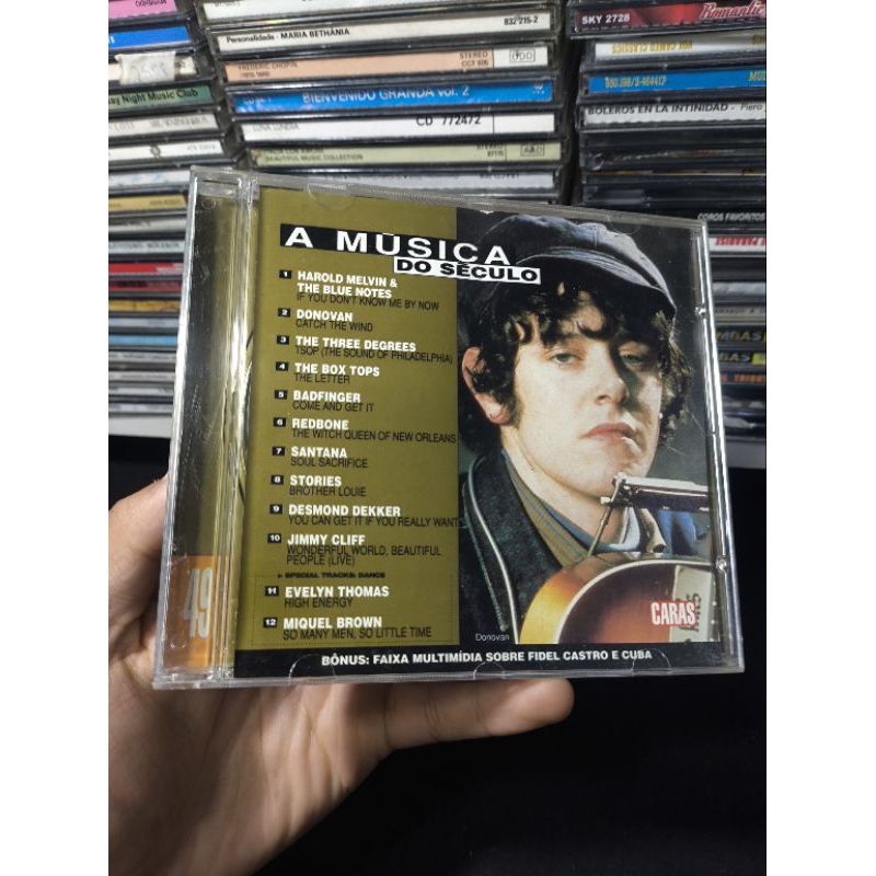 CD A MÚSICA DO SÉCULO - CARAS - CD Usado conservado - REF:CD 3836