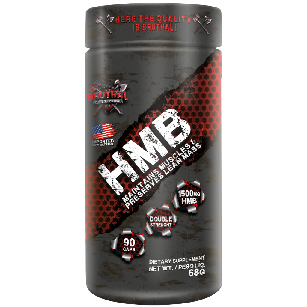 hmb 1500mg - 90 Cápsulas - Bruthal Sports