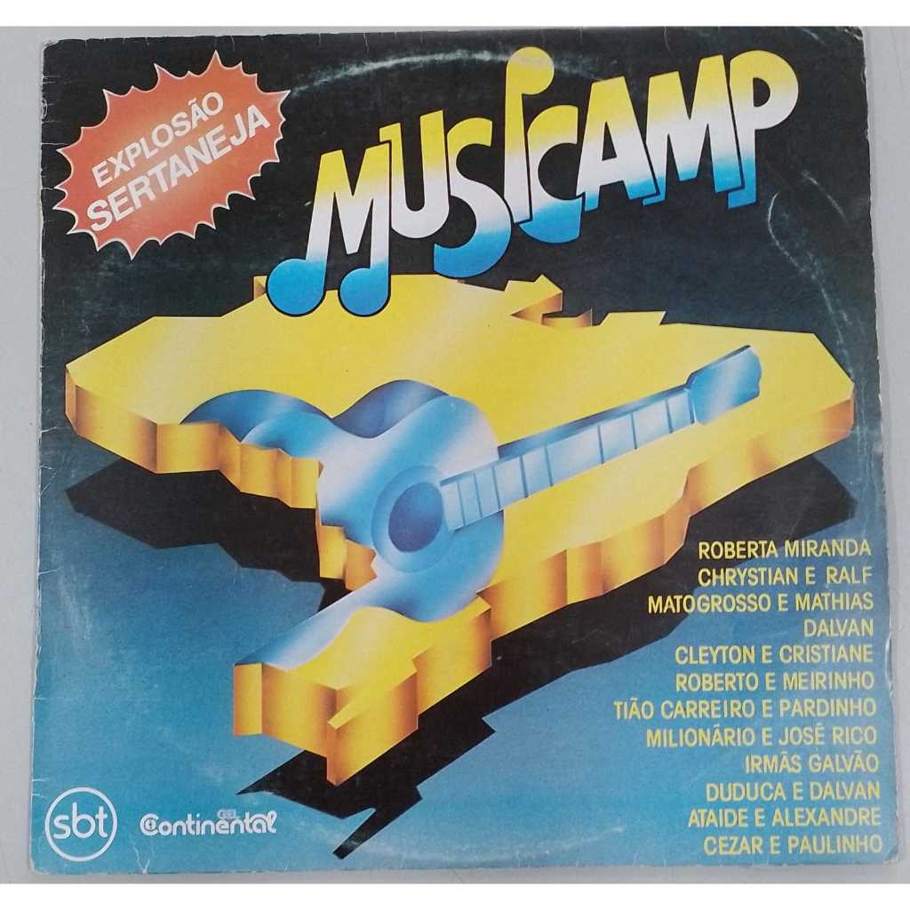 (DISCO 1) - LPs / Discos de Vinil de Musicas Sertanejas e Variadas
