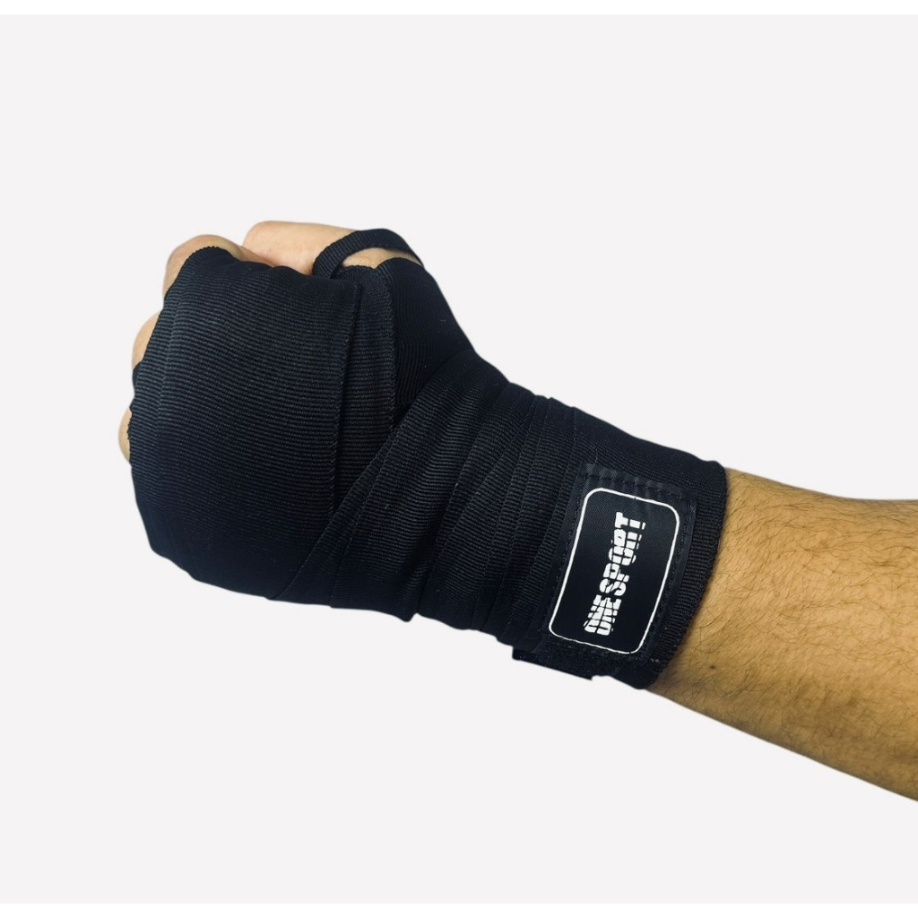 Bandagem Elastica Boxe MMA Muay Thai Atadura Fight Proteção Mão e Punho