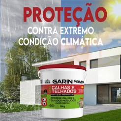 Prtotege Calhas Telhados Manta Líquida Pro18kg Manta Líquida Garin Vedag Calhas e Telhados