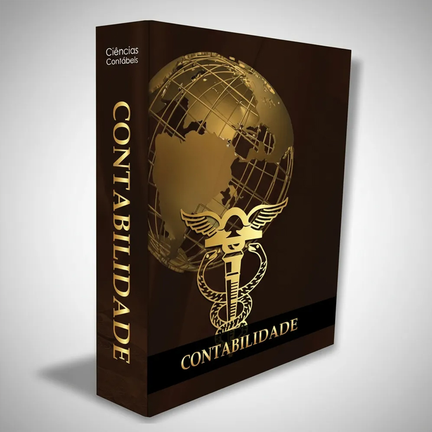 Contabilidade Caixa Decorativa Livro Fake Porta Objetos