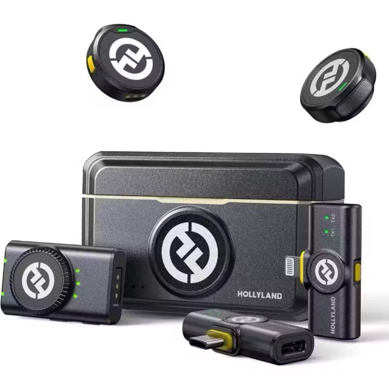 Microfone Hollyland Lark M2 Duo Combo Sem Fio Origianl