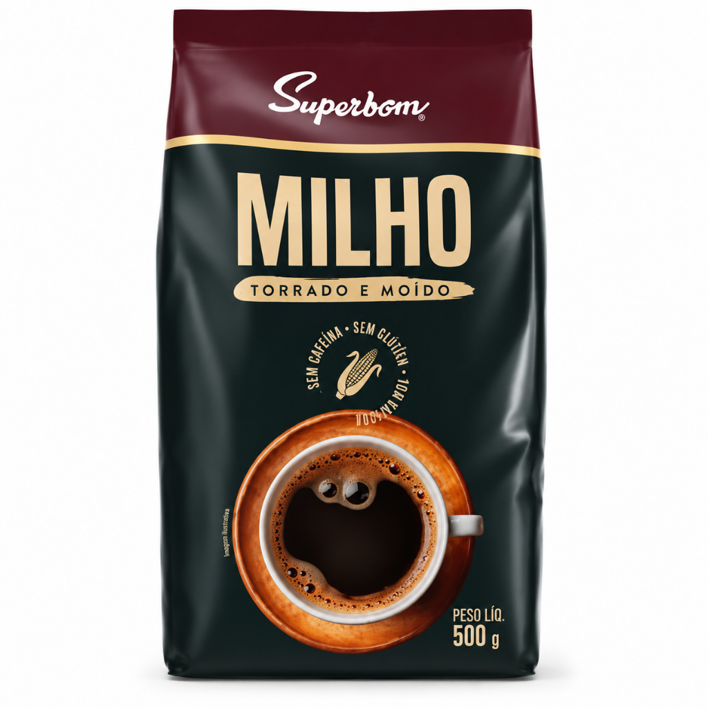 Café De Milho Superbom 500g Sem Cafeína