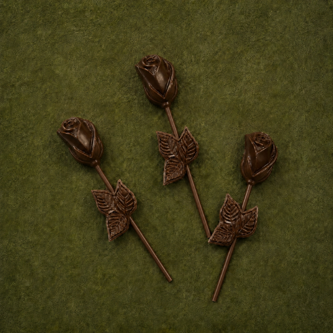 1~10 Forma Simples Rosa Pirulito 22 - (C7) em Acetato BWB Para Bombom e Doces de Chocolate e Confeitaria.(CHOCO)