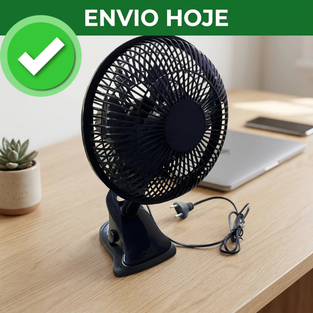 Ventilador de Mesa Ventisol: Ideal para Estudos e Trabalho