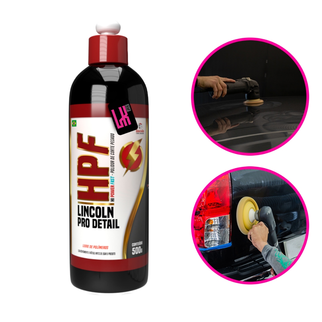 HPF 500g - HI POWER FAST LINCOLN COMPOSTO POLIDOR CORTE PESADO