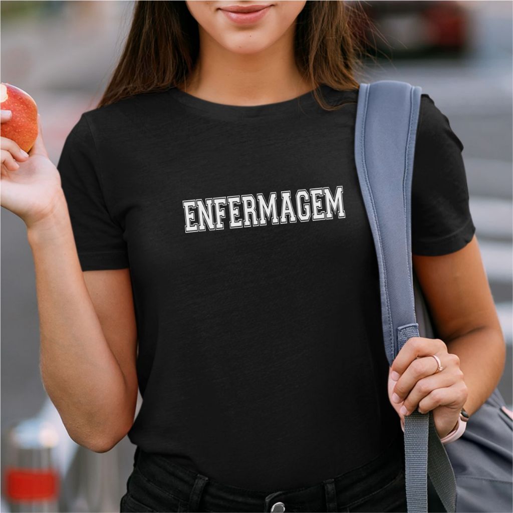 Camiseta BabyLook Farmacia Blusa Feminina Manga Curta 100% Algodão Premium