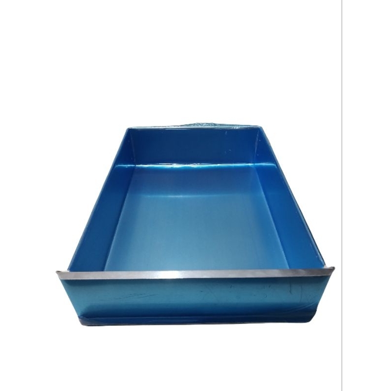 Forma Retangular frente removível 40X30X10 cm bolo fatia perfeita slice cake feira