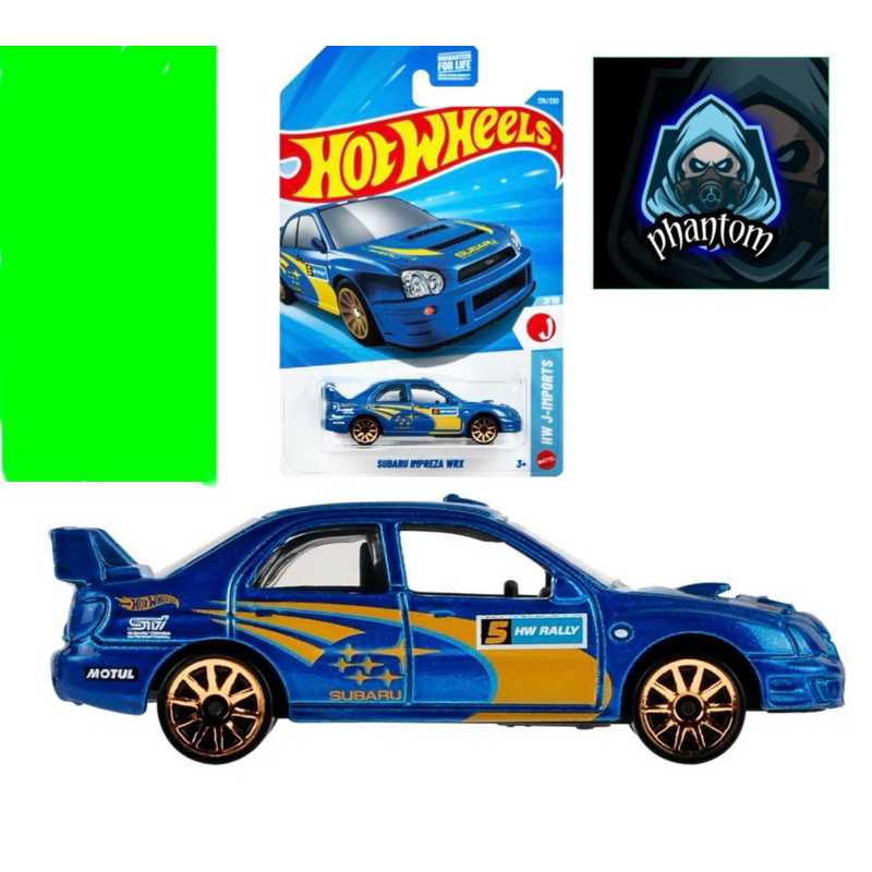 Hot wheels Subaru Impreza WRX - Lote J 2026