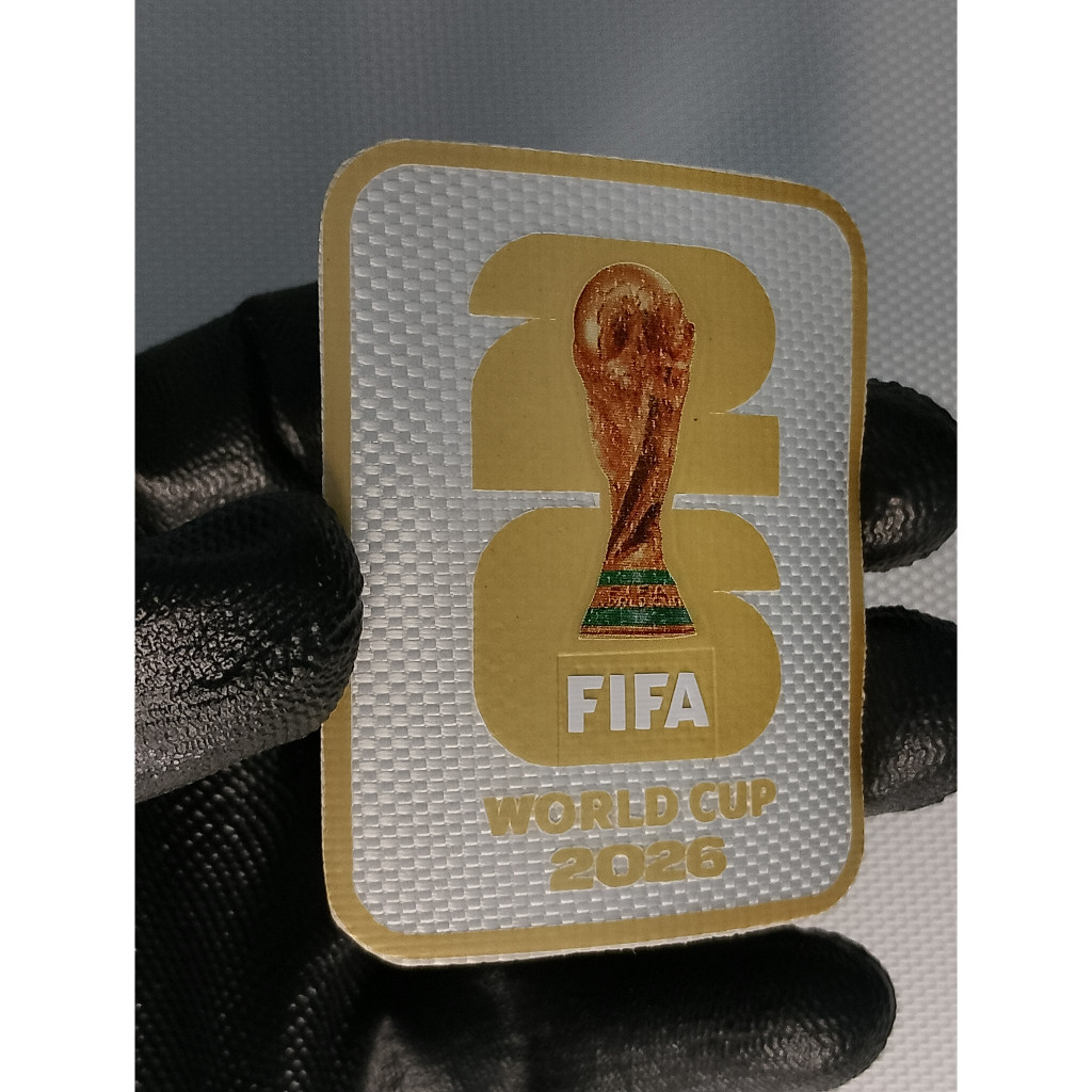 PATCH TERMOCOLANTE DOURADO COPA DO MUNDO2026