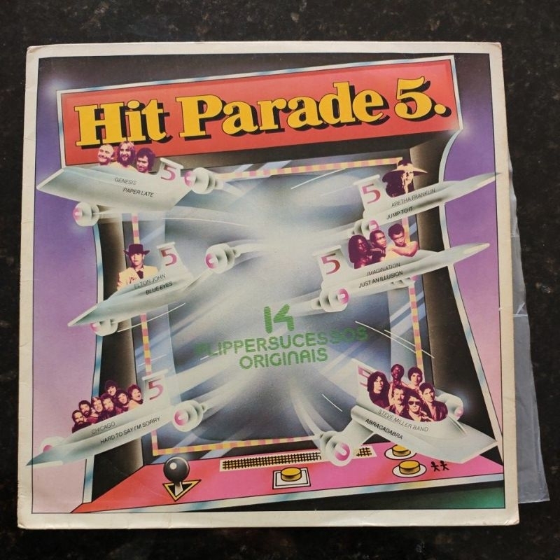 Disco de vinil (LP) Hit Parade 5, 1982