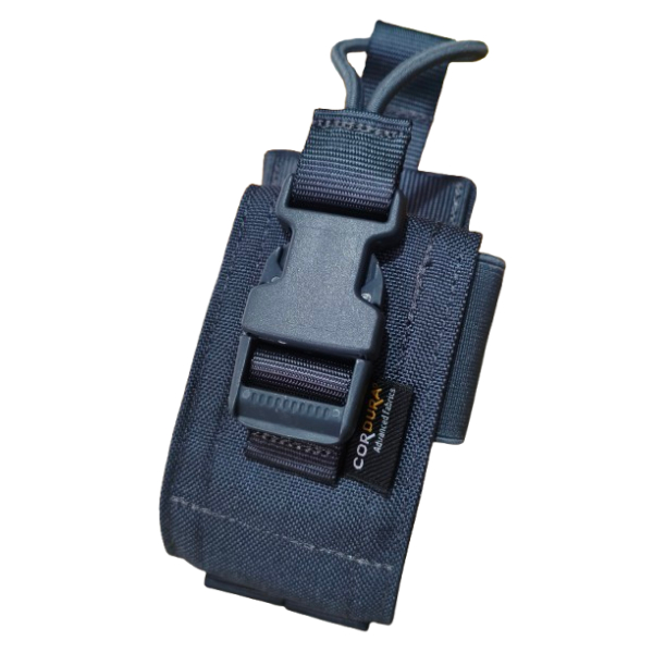 Porta HT RÁDIO para colete modular sistema molle cinza bandeirante