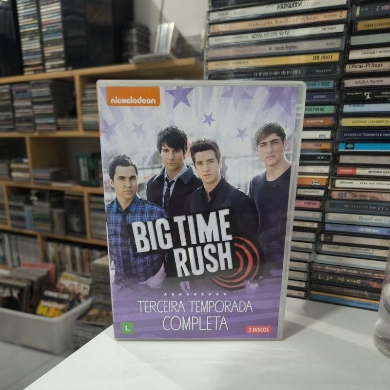 DVD BIG TIME RUSH - 3ª TEMPORADA COMPLETA (DUBLADO)