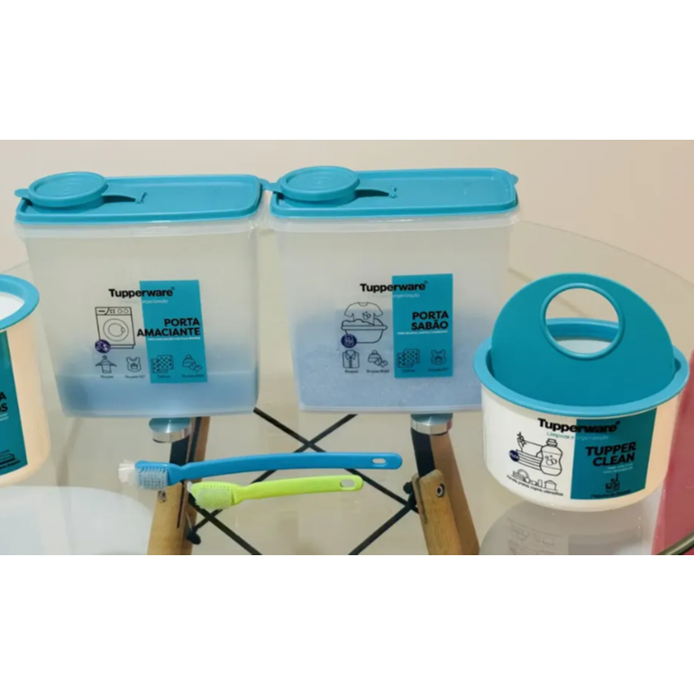 Kit Lavanderia Tupperware