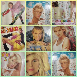 LP Vinil Xuxa - Vários Álbuns - Discografia Xuxa | Disco de Vinil Infantil | Xou da Xuxa Baixinhos