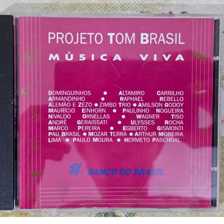 Projeto Tom Brasil: música viva - CD
