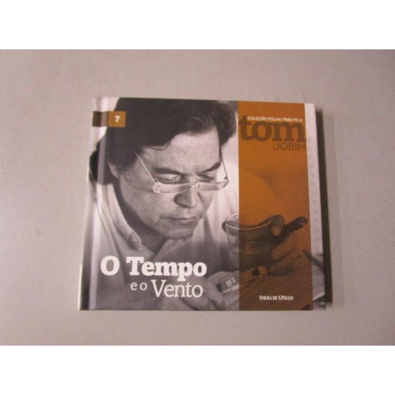 CD - COLEÇÃO FOLHA TRIBUTO A TOM JOBIM - O TEMPO E O VENTO