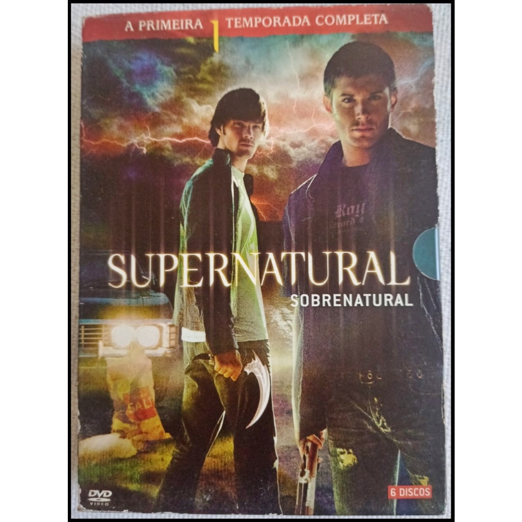 Box DVD Supernatural - 1° Temporada - Original
