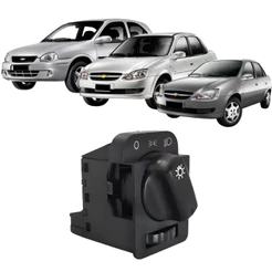Botão Interruptor Farol Corsa Wind Corsa Super Corsa Sedan Corsa Wagon C/Reostato ENVIO IMEDIATO