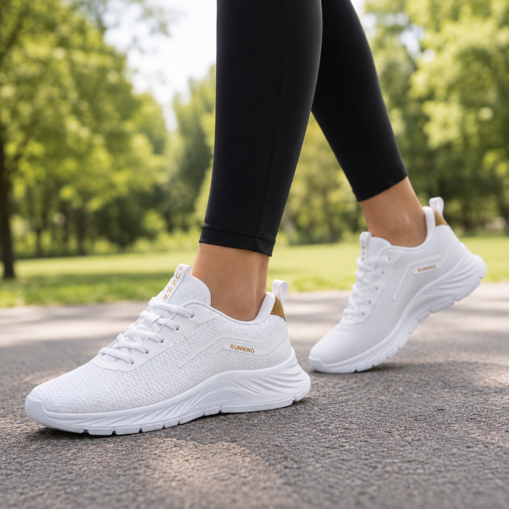 Tênis Feminino Esportivo Academia Corrida Caminhada Ginástica Acolchoado Leve Confortavel Premium