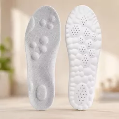 Palmilha Ortopédica Gel 4D Nuvem Fascite Plantar Esporão Conforto Anatômica Absorção