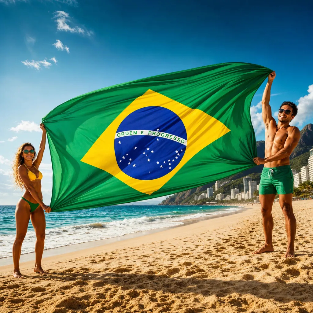 Bandeira Do Brasil Oficial 3m X 1,80m Tecido Gigante Copa Do Mundo