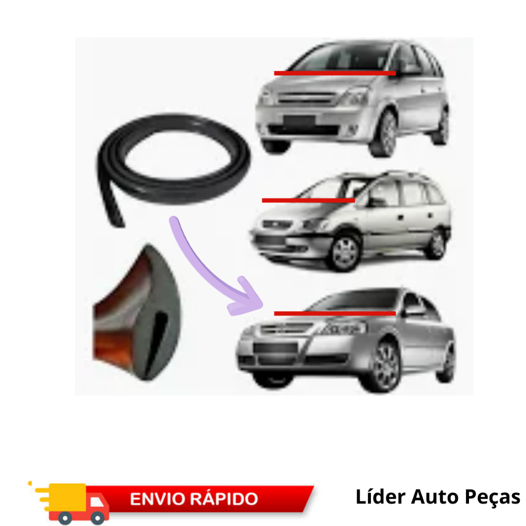 FRISO ACABAMENTO CHURRASQUEIRA ASTRA MERIVA ZAFIRA TODOS BORRACHA GUARNIÇÃO