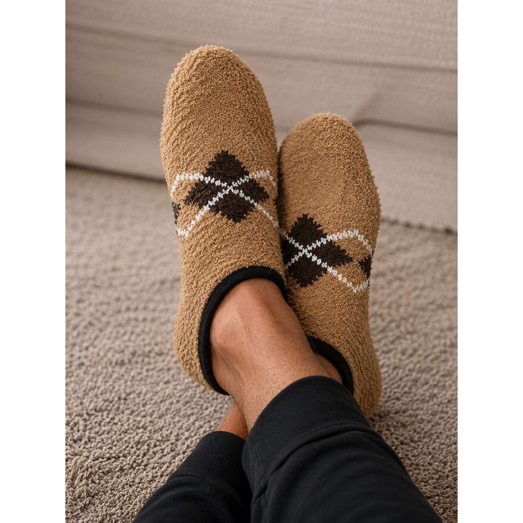 Kit 3 Pantufas Soft Socks Adulto Unissex | Conforto Termico Antiderrapante e Super Macia