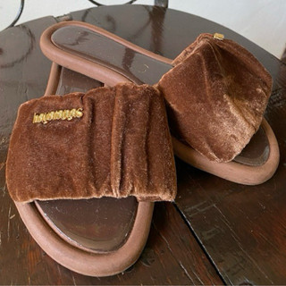 Chinelo Havaianas Slide Aveludado Marrom - nº36 ✨