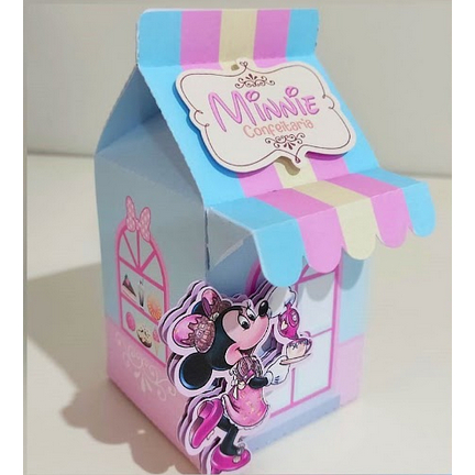 PEGUE E MONTE PERSONALIZADOS MINNIE PARA FESTA INFANTIL