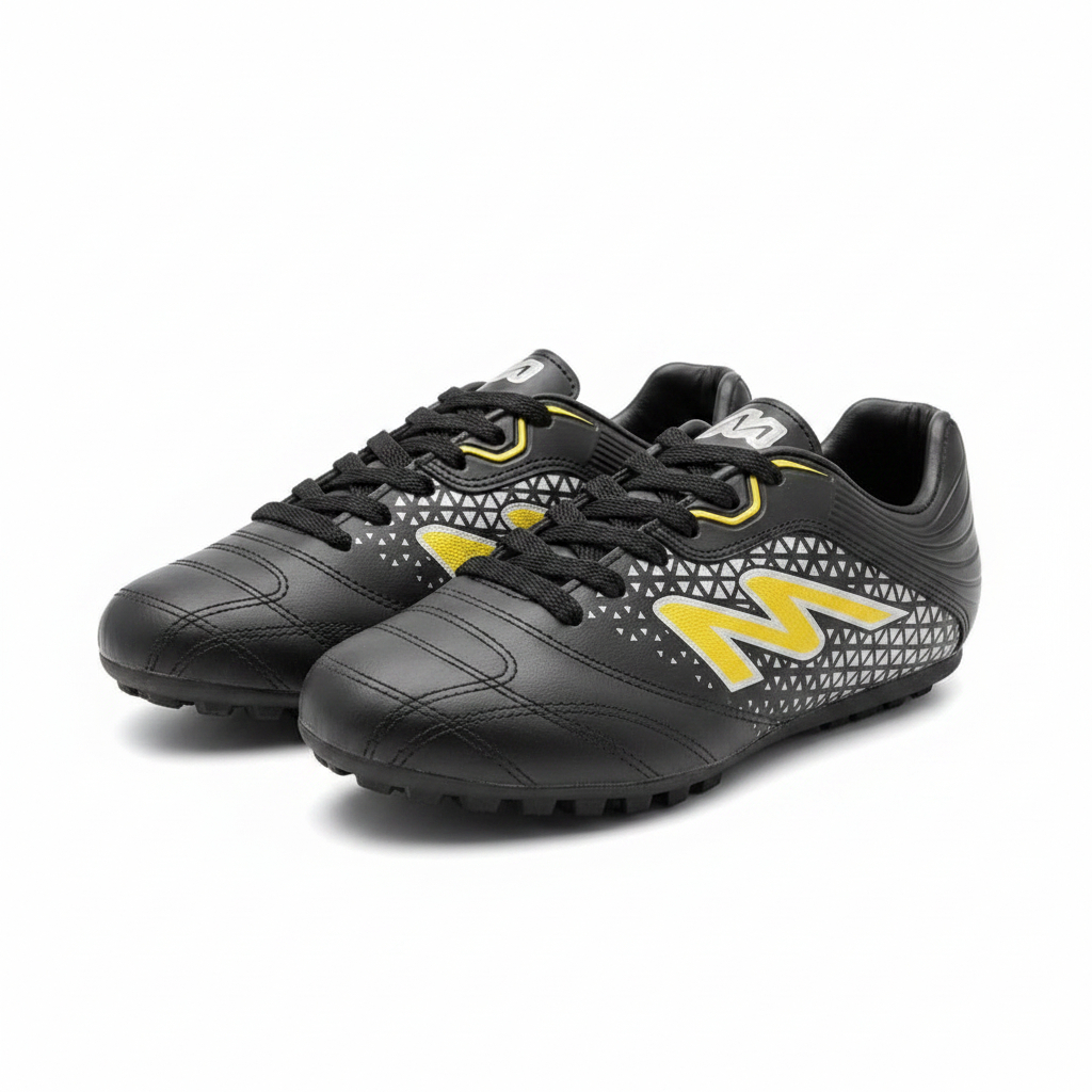 Chuteira Mathaus Defender Society Profissional Couro Natural