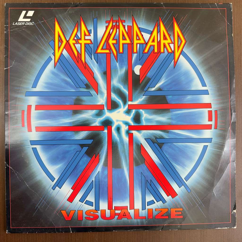 Laser Disc LD - Deff Leppard - Visualize - PAL