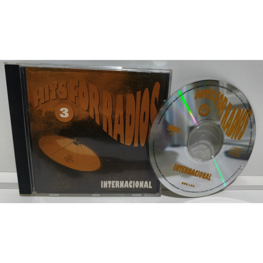 Cd Hits For Radios - Internacional 3 - Mariah Carey, Rozalla, Jamiroquai, Bob Dylan, Pearl Jam, Spin Doctors