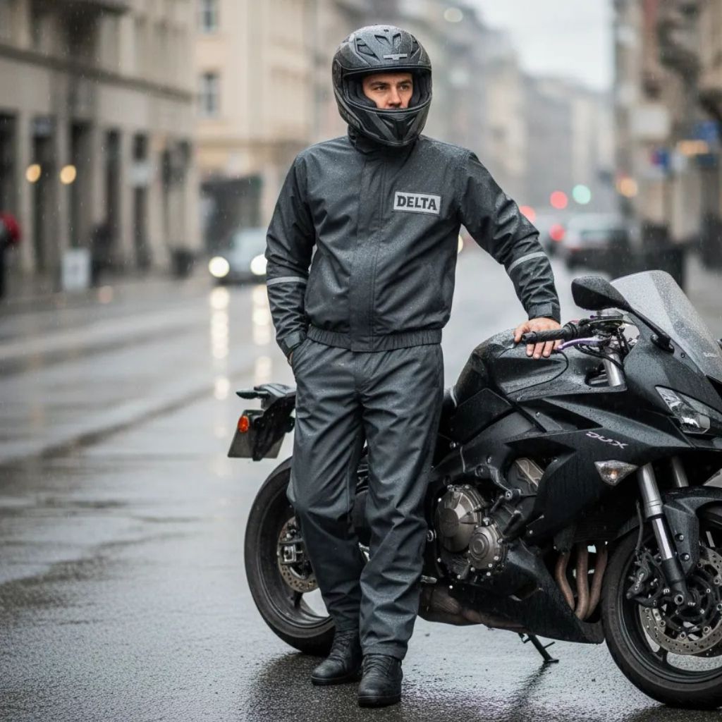 Conjunto Impermável Capa de Chuva Top Motoboy Delta