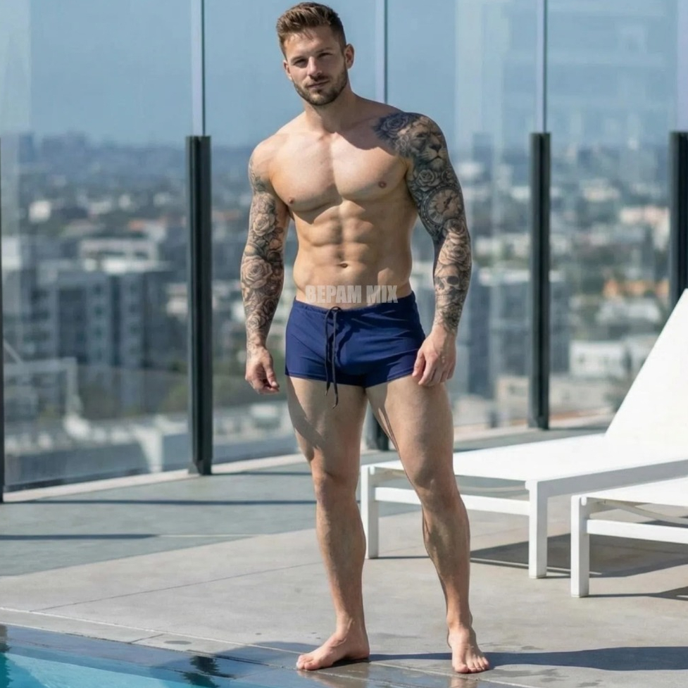 Sunga Masculina Boxer Premium com Proteção UV+50