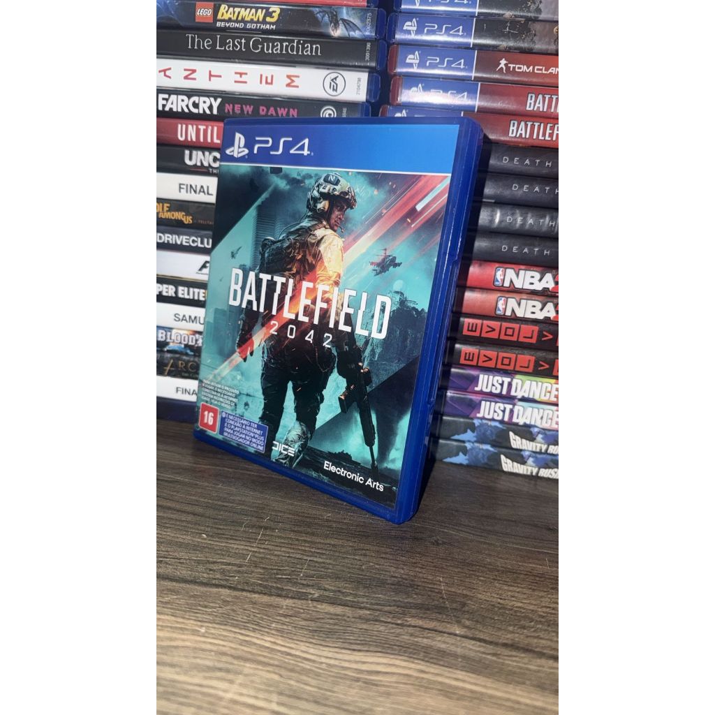 Jogo Battlefield 2042 Playstation 4 PS4 Mídia fisica