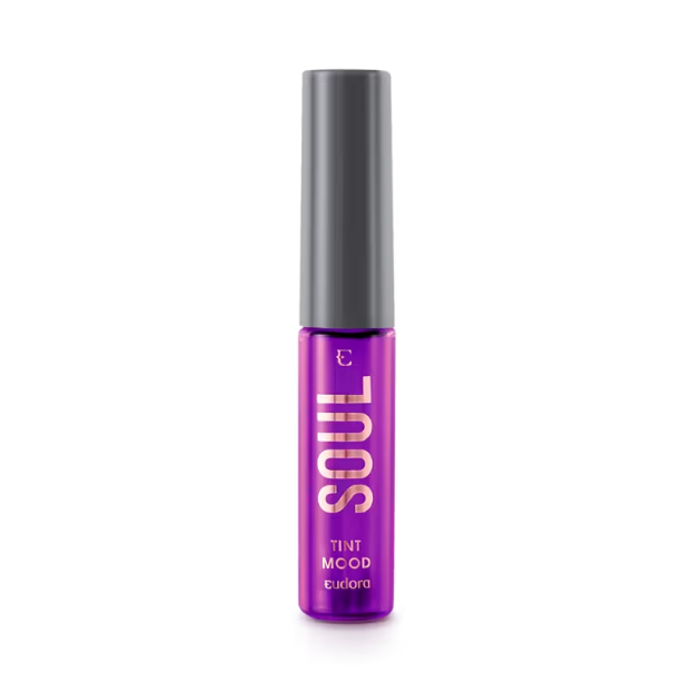 Batom Líquido Uva Relax Eudora Make Tint Mood 5,5ml