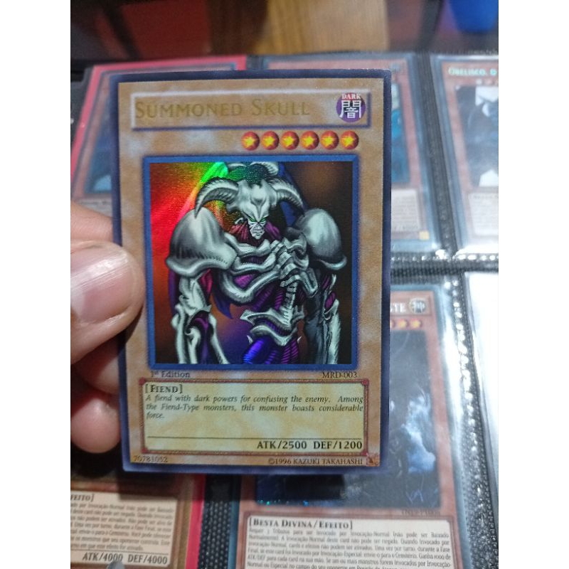 🏆 YU-GI-OH! SUMMONED SKULL MRD-003 FIRST EDITION 🏆
