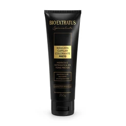 Máscara Colorante Cor Intensa e Duradoura Preta e Castanho 2 min Bio Extratus 120g ou 250g